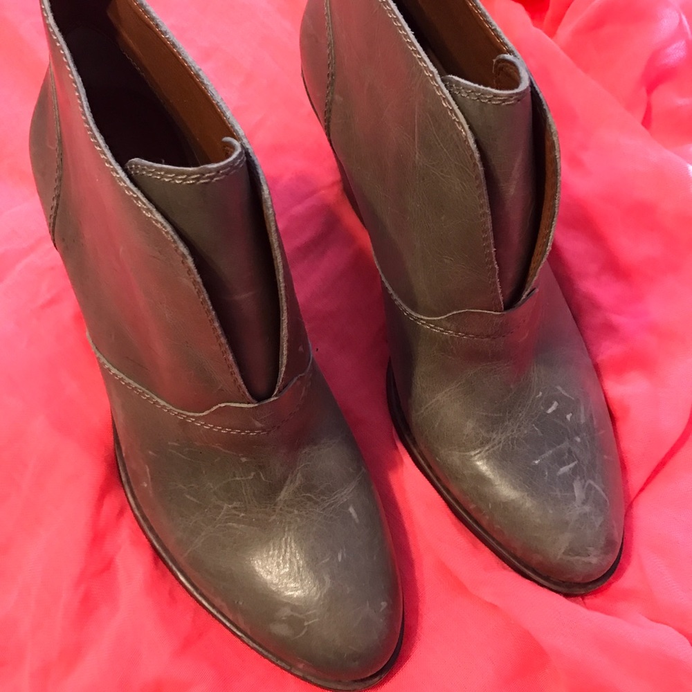 Lucky Brand Leather Booties